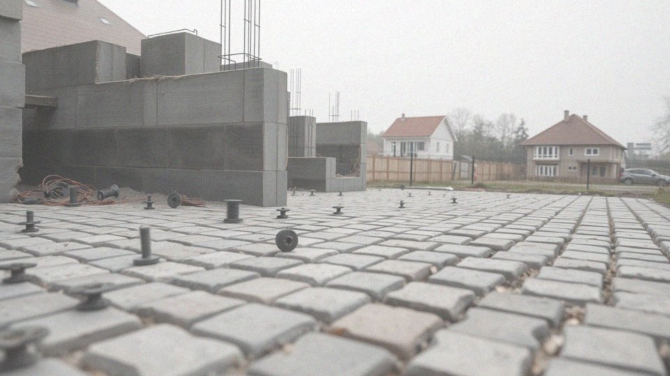 Jakie są opcje mocowania garażu do kostki brukowej?
