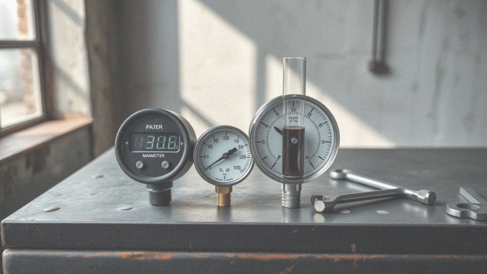 Jakie są różnice między manometrami elektrycznymi a cieczowymi?