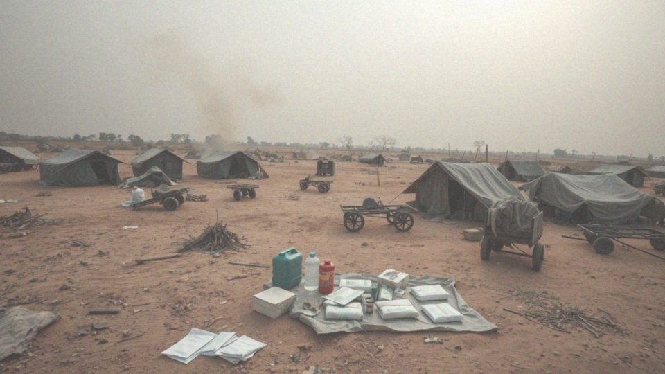 Jakie problemy humanitarne wystąpiły po trzęsieniu ziemi?