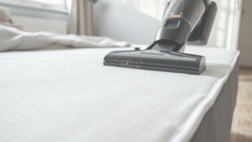 Jak regularne odkurzanie wpływa na redukcję roztoczy w materacu?