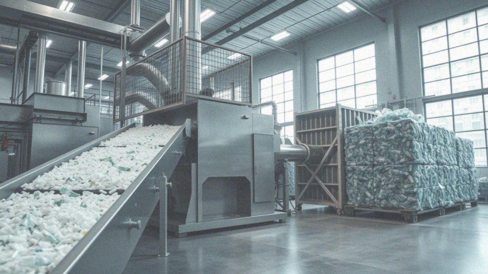 1. Jakie maszyny są używane w procesie recyklingu butelek PET?