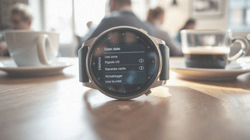 Jak wybrać strefę czasową w smartwatchu?