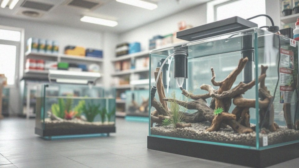 Jakie są ceny akwariów o pojemności 200 l i 450 l?