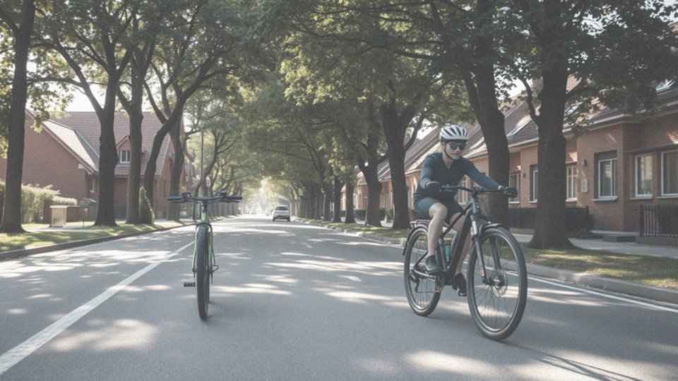 Jakie wyjątki dotyczą jazdy obok innego roweru?