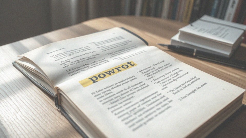 Jakie zasady ortograficzne dotyczą pisowni 'powrót'?