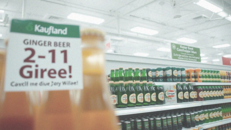 Jakie promocje na piwo imbirowe są aktualnie dostępne w Kaufland?