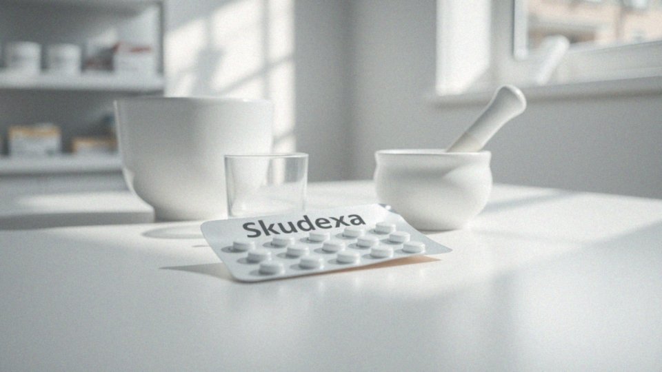 Jakie są substancje czynne w leku Skudexa?